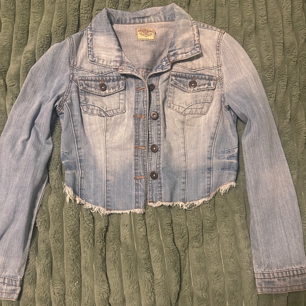 Highway Jeans cropped Jean Jacket